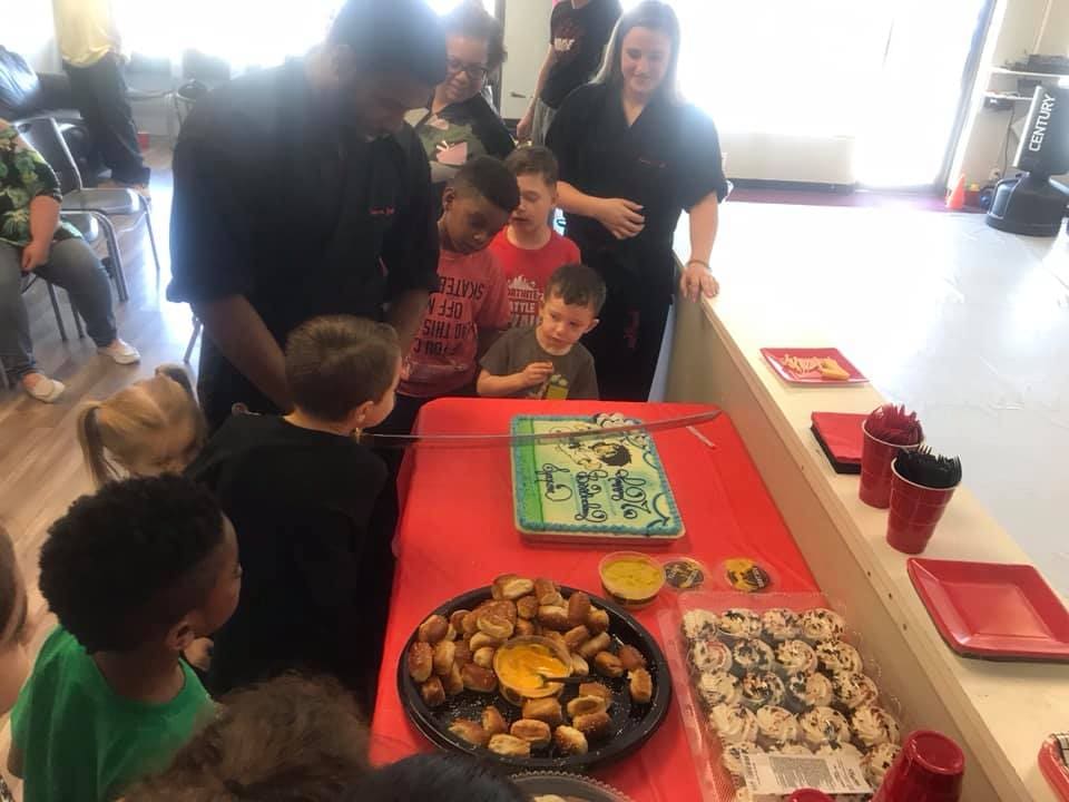 Birthday celebration at AmeriKick Delran